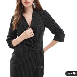 NWT Striped Blazer Dress